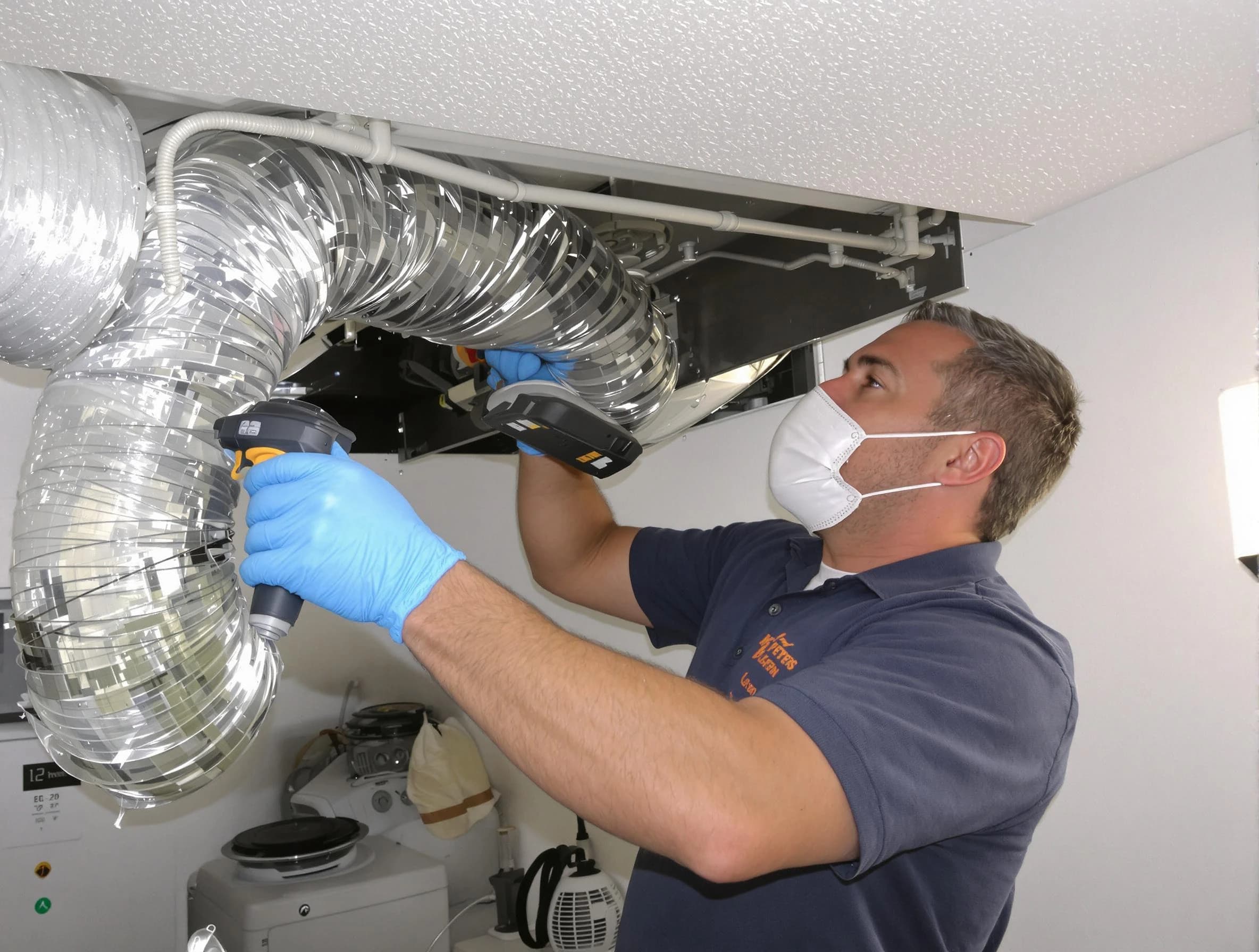 Summit Park Dryer Vent Cleaning professional performing thorough residential dryer vent cleaning in Summit Park