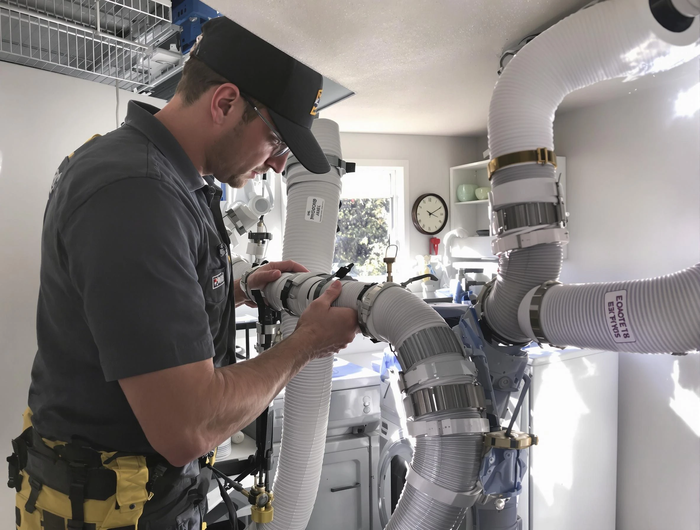 Dryer Vent Hose Installation in Summit Park